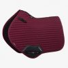 Tapis d'équitation coupe mixte couleur bordeaux Lemieux