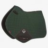 Tapis d'équitation coupe mixte couleur vert Lemieux